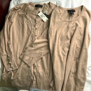 NWT Grace Elements 1X sweater set